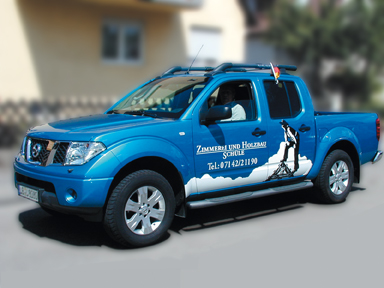 Kfz Beschriftung Pickup